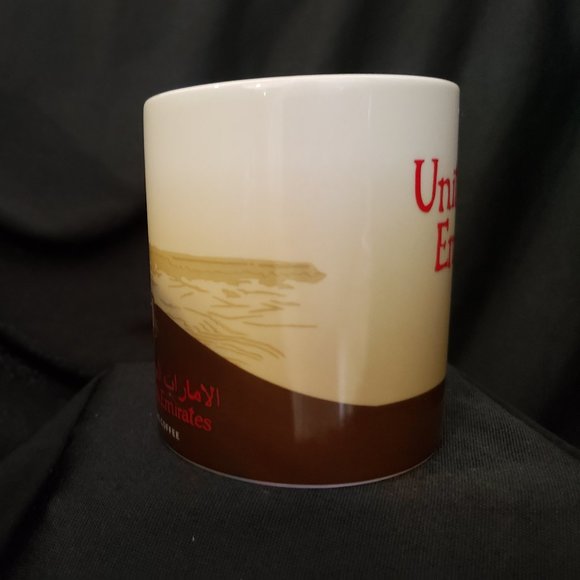 United Arab Emirates Starbucks Mug Icon Series 16oz Ceramic (New) with sticker - Picture 3 of 6